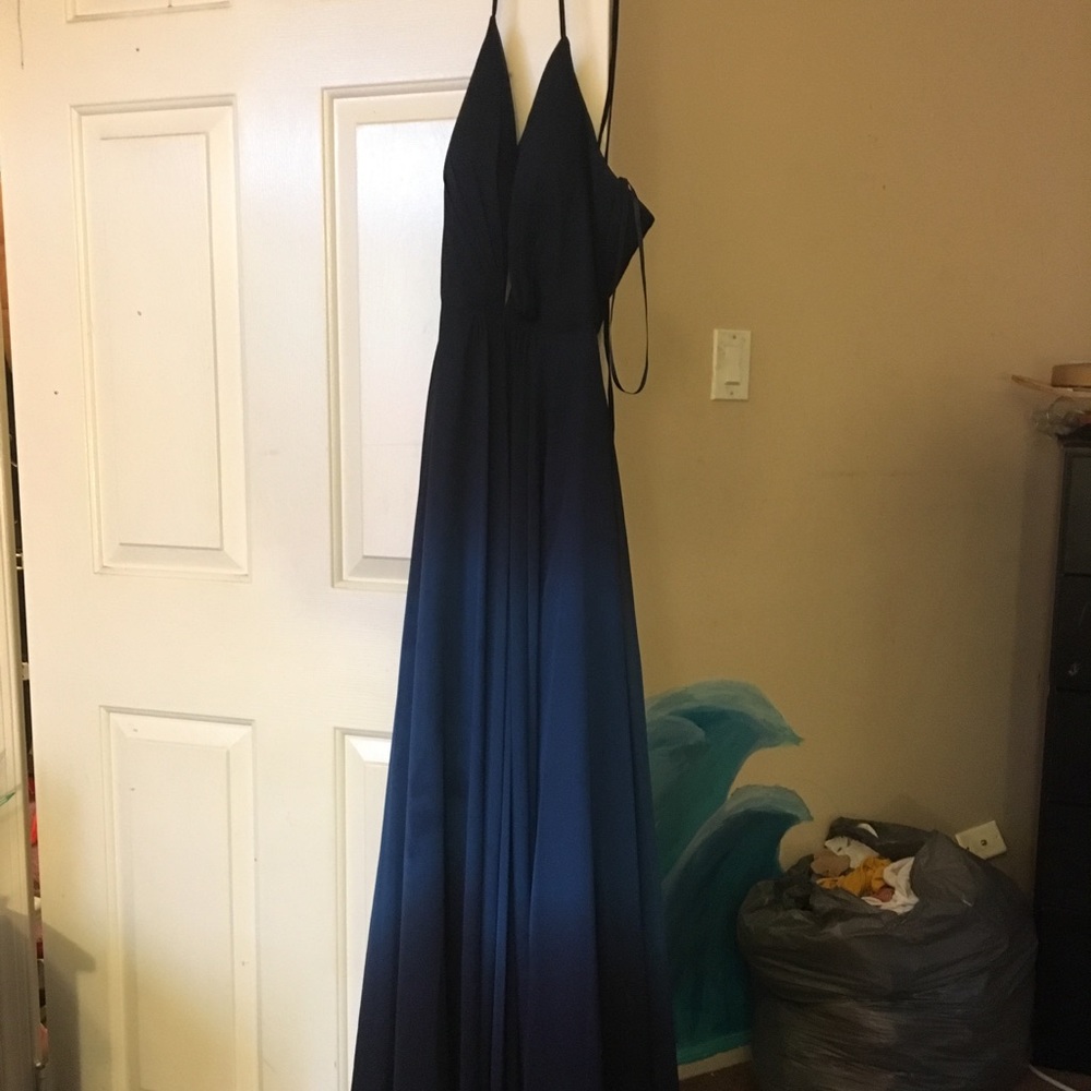 Beautiful and elegant prom or formal dress